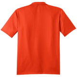 Performance Fine Jacquard Polo Autumn Orange X - Small Polos/Knits