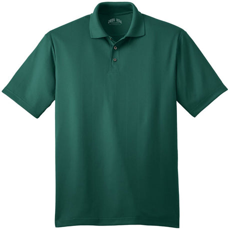Performance Fine Jacquard Polo Glen Green X - Small Polos/Knits