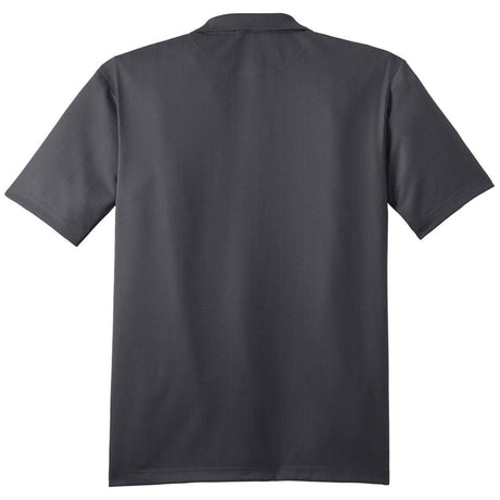 Performance Fine Jacquard Polo Grey Smoke X - Small Polos/Knits