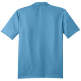 Performance Fine Jacquard Polo Ocean Blue X - Small Polos/Knits