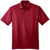 Performance Fine Jacquard Polo Rich Red X - Small Polos/Knits