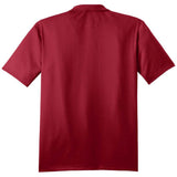 Performance Fine Jacquard Polo Rich Red X - Small Polos/Knits