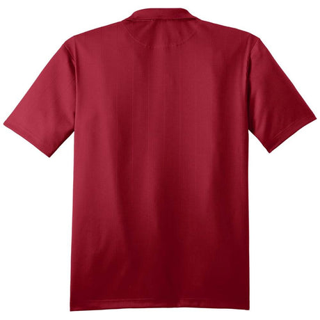 Performance Fine Jacquard Polo Rich Red X - Small Polos/Knits