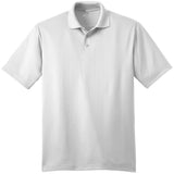 Performance Fine Jacquard Polo White X - Small Polos/Knits