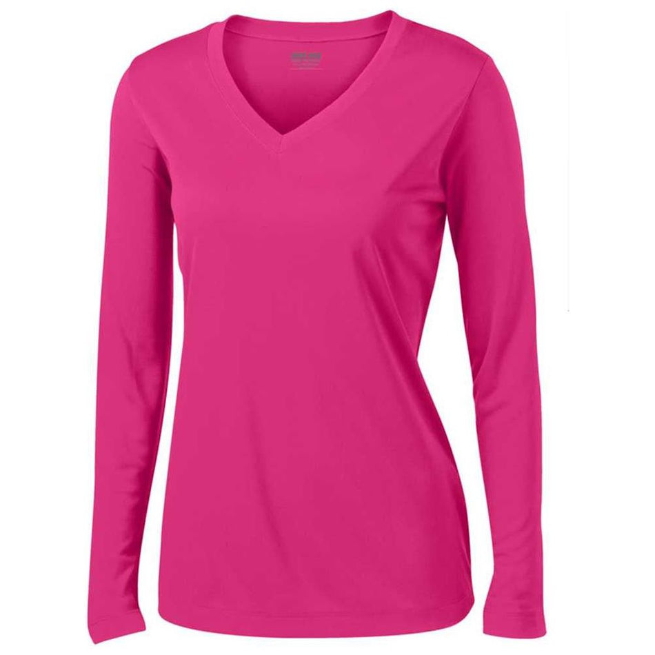 Ladies Long Sleeve Moisture Wicking Athletic Shirts in Sizes XS-4XL Joe's USA Womens Apparel