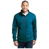 Pique Fleece Jacket Blue Glacier 3X - Large Fleece Jackets