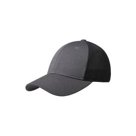 Pique Mesh Cap Large/X - Large Iron Grey/Black Hats