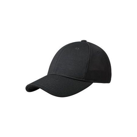 Pique Mesh Cap Small/Medium Black/Black Hats