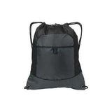 Pocket Cinch Pack Black/ Deep Smoke Drawstring Bags