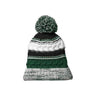 Pom Pom Team Beanie Forest Green/Black/White Beanies