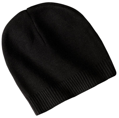 Port Authority ® 100% Cotton Beanie. CP95 - Port Authority CP95 Black OSFA Beanies