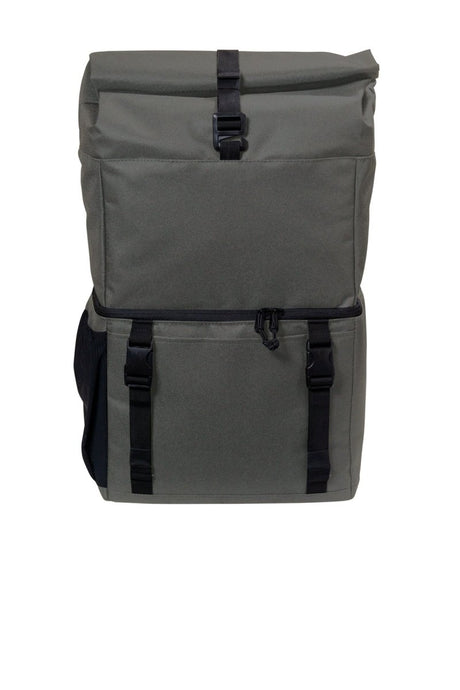 Port Authority ® 18 - Can Backpack Cooler BG501 - Port Authority BG501 Dark Charcoal/ Black OSFA Backpacks