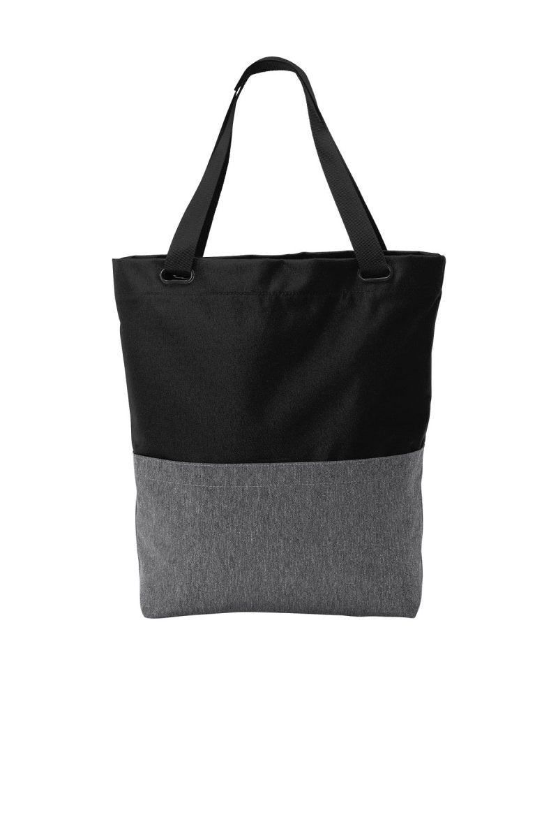Port Authority ® Access Convertible Tote. BG418 - Port Authority BG418 Heather Grey/ Black OSFA Tote Bags