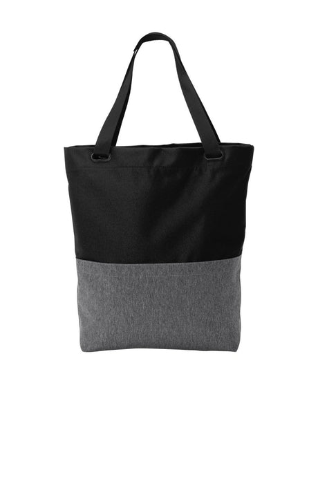 Port Authority ® Access Convertible Tote. BG418 - Port Authority BG418 Heather Grey/ Black OSFA Tote Bags