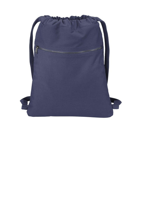Port Authority ® Beach Wash ® Cinch Pack. BG621 - Port Authority BG621 Denim Blue OSFA Drawstring Bags
