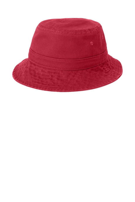 Port Authority ® Bucket Hat. PWSH2 - Port Authority PWSH2 Red L/XL Hats