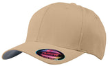 Port Authority C865 Flexfit Cap | Wholesale Blank Caps Khaki L/XL Hats