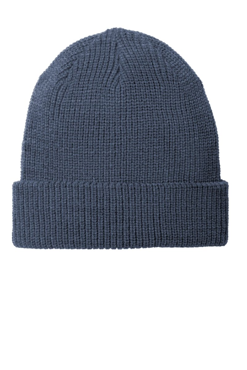 Port Authority ® Chunky Knit Beanie C958 - Port Authority C958 Dress Blue Navy Heather OSFA Beanies