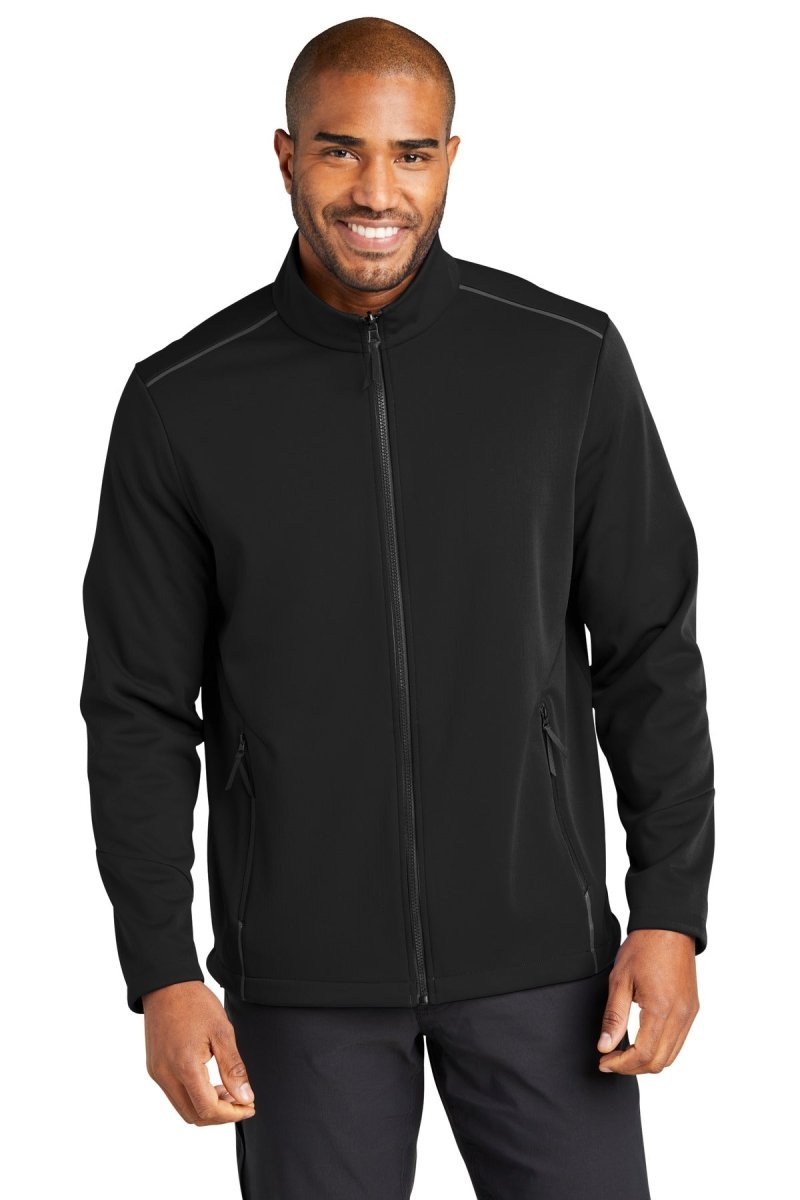 Port Authority ® Collective Tech Soft Shell Jacket J921 - Port Authority J921 Deep Black XS Soft Shell Jackets