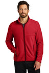 Port Authority ® Connection Fleece Jacket F110 - Port Authority F110 Rich Red XS Fleece Jackets