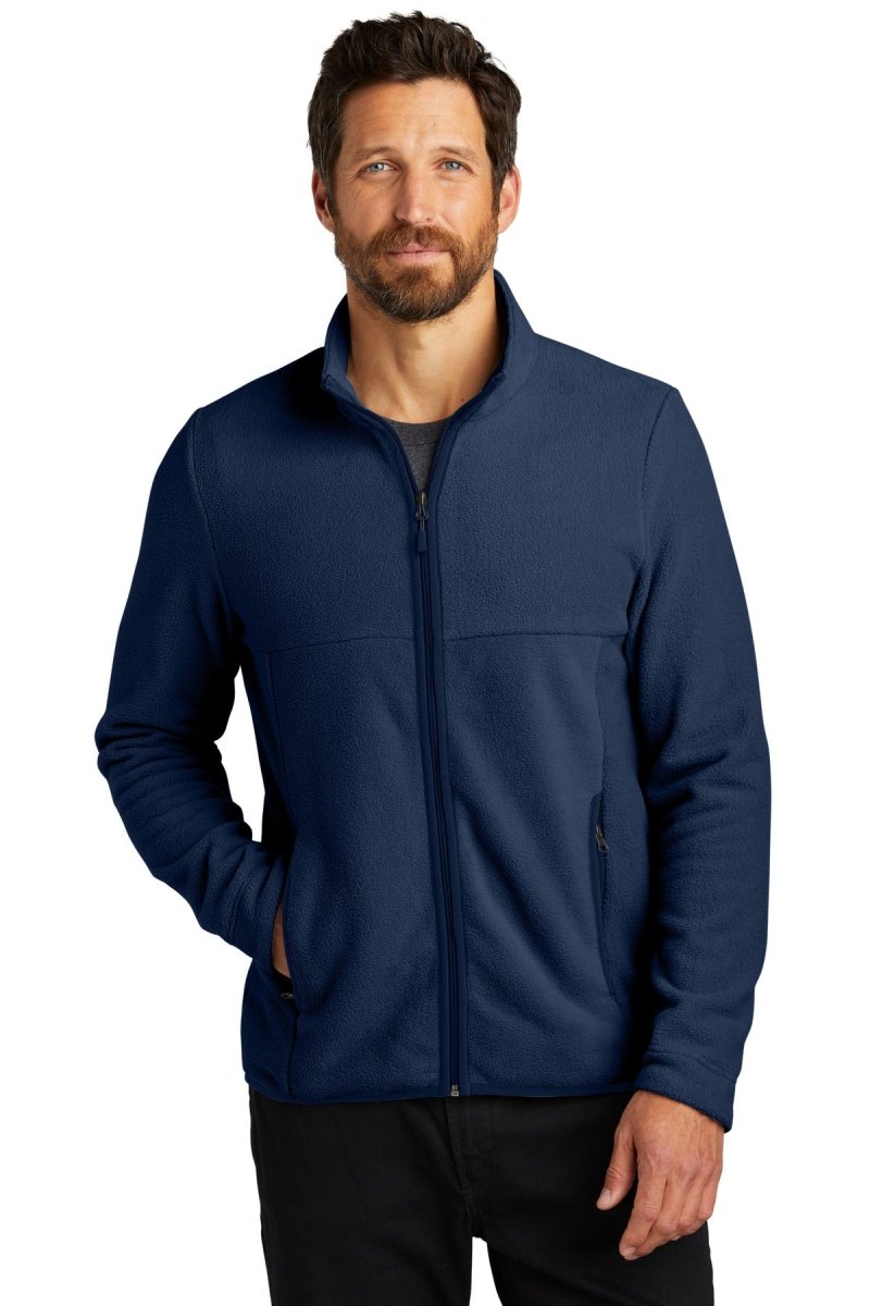 Port Authority ® Connection Fleece Jacket F110 - Port Authority F110 River Blue Navy XS Fleece Jackets