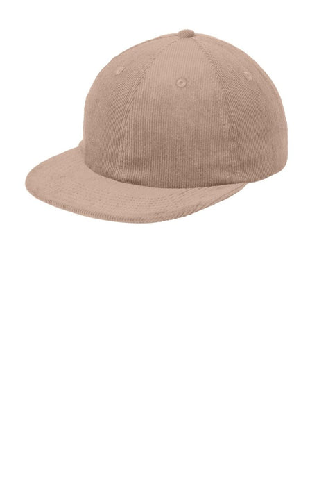 Port Authority ® Corduroy Cap C972 - Port Authority C972 Khaki OSFA Hats