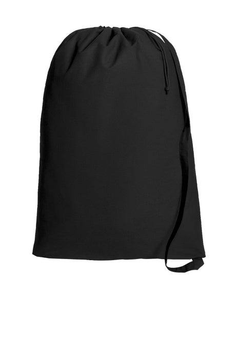 Port Authority ® Core Cotton Laundry Bag BG0850 - Port Authority BG0850 Deep Black OSFA Bags