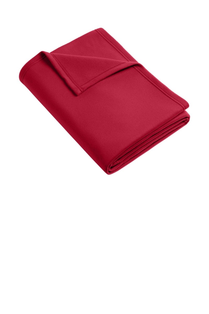 Port Authority ® Core Fleece Blanket. BP60 - Port Authority BP60 Rich Red OSFA Blankets