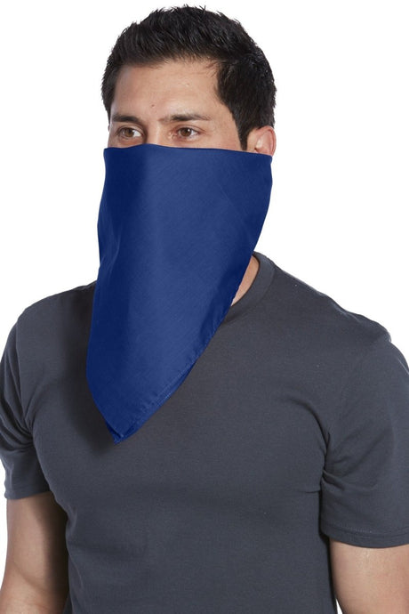 Port Authority ® Cotton Bandana C960 - Port Authority C960 Royal OSFA Accessories