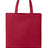 Port Authority ® Cotton Canvas Tote BG424 - Port Authority BG424 Deep Red OSFA Tote Bags