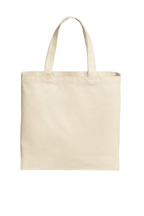 Port Authority ® Cotton Canvas Tote BG424 - Port Authority BG424 Natural OSFA Tote Bags