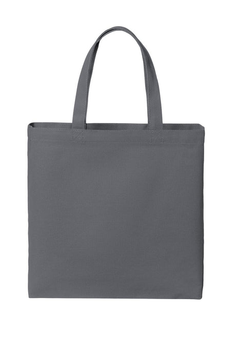 Port Authority ® Cotton Canvas Tote BG424 - Port Authority BG424 Storm Grey OSFA Tote Bags