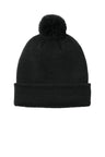Port Authority ® Cozy Pom Beanie C978 - Port Authority C978 Deep Black OSFA Beanies