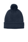 Port Authority ® Cozy Pom Beanie C978 - Port Authority C978 River Blue Navy OSFA Beanies