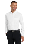 Port Authority ® Dimension Knit Dress Shirt. K570 - Port Authority K570 White XS Polos/Knits