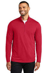 Port Authority ® Dry Zone ® UV Micro - Mesh 1/4 - Zip K112 - Port Authority K112 Rich Red XS Sweatshirts/Fleece