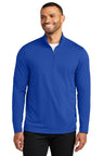 Port Authority ® Dry Zone ® UV Micro - Mesh 1/4 - Zip K112 - Port Authority K112 True Royal XS Sweatshirts/Fleece