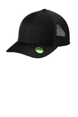 Port Authority ® Eco Snapback Trucker Cap C112ECO - Port Authority C112ECO Deep Black OSFA Hats