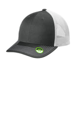 Port Authority ® Eco Snapback Trucker Cap C112ECO - Port Authority C112ECO Smoke Grey/ White OSFA Hats