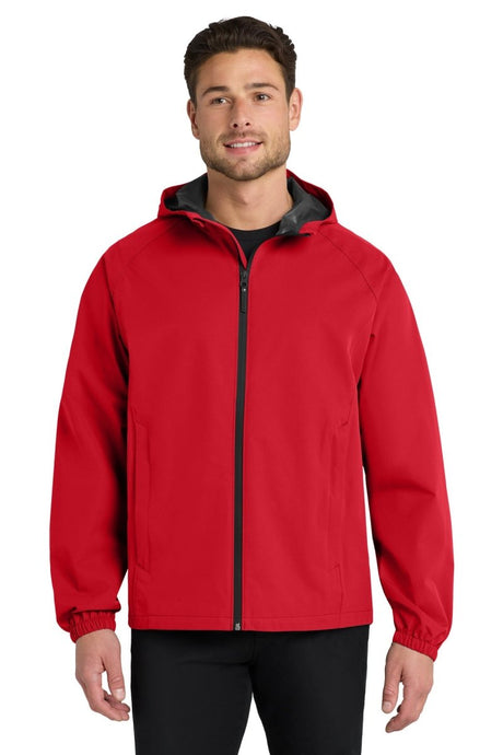 Port Authority ® Essential Rain Jacket J407 - Port Authority J407 Deep Red XS Jackets
