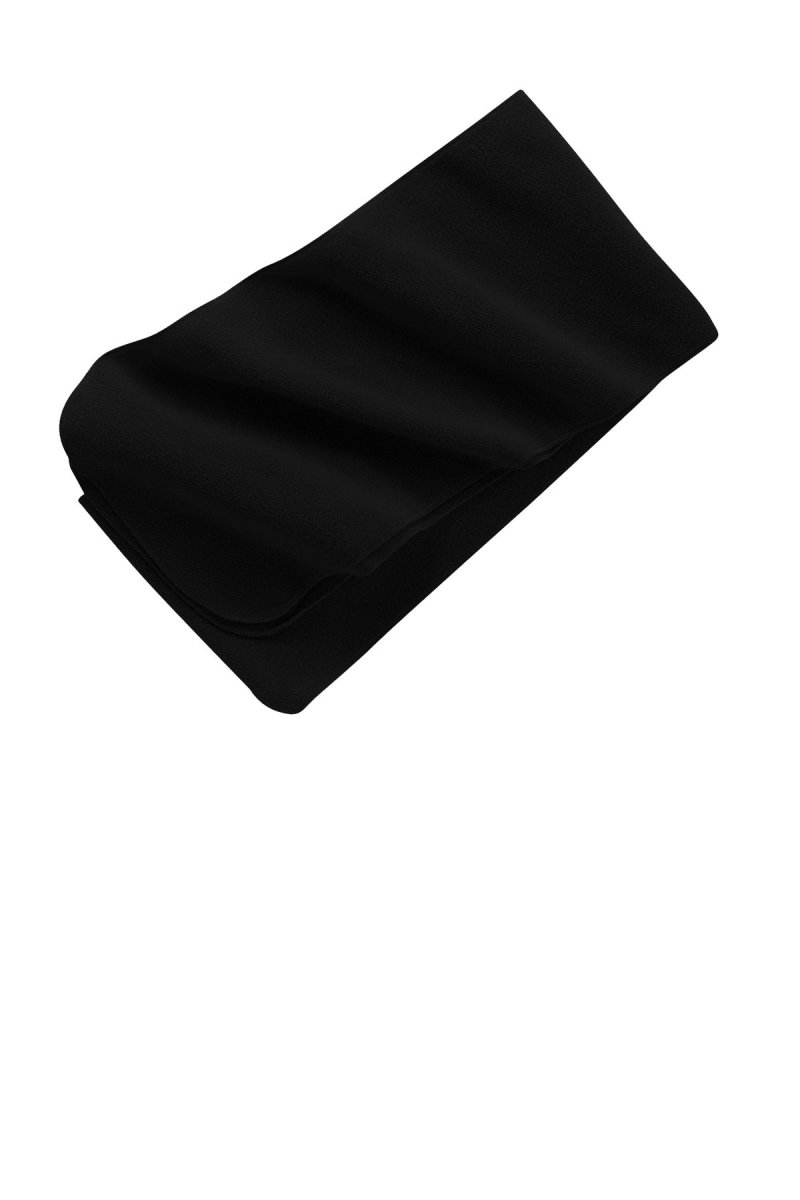Port Authority ® Extra Long Fleece Scarf. FS03 - Port Authority FS03 Black OSFA Accessories