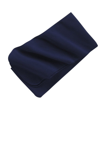 Port Authority ® Extra Long Fleece Scarf. FS03 - Port Authority FS03 Navy OSFA Accessories