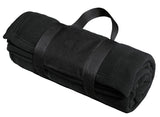 Port Authority ® Fleece Blanket with Carrying Strap. BP20 - Port Authority BP20 Black OSFA Accessories