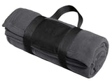 Port Authority ® Fleece Blanket with Carrying Strap. BP20 - Port Authority BP20 Iron Grey OSFA Accessories