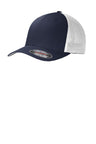 Port Authority ® Flexfit ® Mesh Back Cap. C812 - Port Authority C812 True Navy/ White L/XL Caps