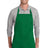 Port Authority ® Full - Length Two - Pocket Bib Apron. A600 - Port Authority A600 Kelly Green OSFA Aprons