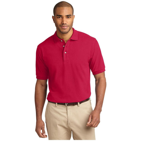 Port Authority ® Heavyweight Cotton Pique Polo. K420 - Port Authority K420 White XS Polos/Knits