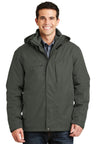 Port Authority ® Herringbone 3 - in - 1 Parka. J302 - Port Authority J302 Spruce Green XS Insulated Jackets