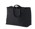 Port Authority ® - Ideal Twill Jumbo Tote. B300 - Port Authority B300 Black OSFA Tote Bags