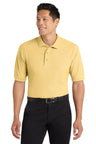 Port Authority K500 Silk Touch Polo – 65/35 Poly Cotton Pique Knit Banana XS Polos/Knits